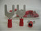Bofix Kabelschoen Vork M6 Rood (25 Stuks) (246606)