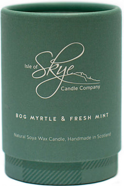 Bog Myrtle & Fresh Mint | Mini tumbler | 100% natuurlijke soja was en etherische oliën | >20 uur genieten | Handgemaakt op Skye in Schotland