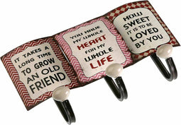 Wandkapstok Versa Metaal (13 x 39 cm)