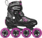 Roces - Inlineskates - Verstelbaar 30-35 - Zwart/grijs/paars