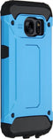 iMoshion Hoesje Geschikt voor Samsung Galaxy S7 Hoesje - iMoshion Rugged Xtreme Backcover - Lichtblauw