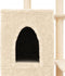 vidaXL - Kattenmeubel - met - sisal - krabpalen - 97 - cm - crèmekleurig