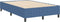 vidaXL - Boxspring - Bed - Blauw - 120x200 - cm - Corduroy - Stof