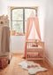 Jollein - Baby Klamboe - Katoen Polyester - 245 cm - Pale Pink