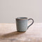Dutch Rose Organic Mok - Theemok - Koffiemok - Stoneware Handgemaakt - Blauw 25 cl.