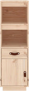 vidaXL - Hoge - kast - 34x40x108,5 - cm - massief - grenenhout