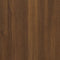 vidaXL Wandkast - 34,5x32,5x90 cm - bewerkt hout - bruin eikenkleur