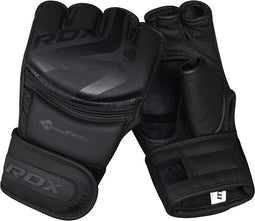 Bokshandschoenen MMA - RDX Sports - F15 Noir - Boxing Gloves - Zwart - Maat L