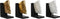 Bokstöd DKD Home Decor 30,5 x 10 x 22 cm Gezicht Hars Modern (2 Stuks)