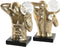 Bokstöd DKD Home Decor Hars Mannen Modern (31 x 10 x 19,3 cm)