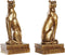 Bokstöd DKD Home Decor Luipaard Hars Koloniaal (16 x 11 x 33 cm)