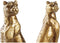 Bokstöd DKD Home Decor Luipaard Hars Koloniaal (16 x 11 x 33 cm)