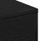 vidaXL - Salontafel - Zwart - Eiken - 96x50x45 - cm - Behandeld - Hout