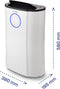 Clean Air Optima CA-704 - Luchtontvochtiger & luchtreiniger - 12 liter/dag - Geschikt voor 40m²