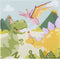 Boland - 20 papieren servetten Dino party - Dino's - Dinosaurus