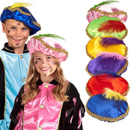 Boland - Baret Piet assorti - Één maat - Kinderen - Jongens en meisjes - Sinterklaas - Pakjesavond - Intocht