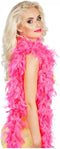 Boland - Boa 50 g knalroze Roze - Volwassenen - Unisex - Showgirl - Glitter and Glamour