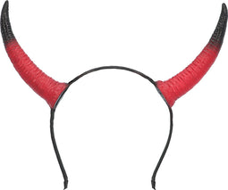 Boland - Diadeem Duivelhoorntjes schuim - Één maat - Kinderen en volwassenen - Unisex - Halloween accessoire - Horror