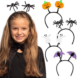 Boland - Diadeem Halloween kind assorti - Één maat - Kinderen - Jongens en meisjes - Halloween accessoire - Horror