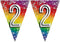 Boland - Folievlaggenlijn '2' Multi - Regenboog - Regenboog