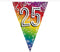 Boland - Folievlaggenlijn '25' Multi - Regenboog - Regenboog
