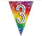 Boland - Folievlaggenlijn '3' Multi - Regenboog - Regenboog