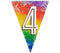 Boland - Folievlaggenlijn '4' Multi - Regenboog - Regenboog