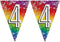 Boland - Folievlaggenlijn '4' Multi - Regenboog - Regenboog