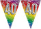 Boland - Folievlaggenlijn '40' Multi - Regenboog - Regenboog