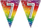 Boland - Folievlaggenlijn '7' Multi - Regenboog - Regenboog