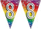 Boland - Folievlaggenlijn '8' Multi - Regenboog - Regenboog