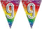 Boland - Folievlaggenlijn '9' Multi - Regenboog - Regenboog