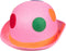 Boland - Hoed Binky bowler assorti - 59 - Volwassenen - Unisex - Clown - Circus