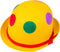 Boland - Hoed Binky bowler assorti - 59 - Volwassenen - Unisex - Clown - Circus