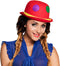 Boland - Hoed Binky bowler assorti - 59 - Volwassenen - Unisex - Clown - Circus