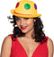 Boland - Hoed Binky bowler assorti - 59 - Volwassenen - Unisex - Clown - Circus
