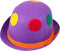 Boland - Hoed Binky bowler assorti - 59 - Volwassenen - Unisex - Clown - Circus