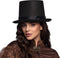 Boland - Hoed Byron zwart Zwart - 59 - Volwassenen - Unisex - 20's - Roaring Twenties- Glitter and Glamour