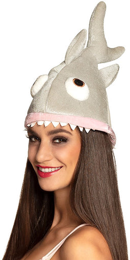 Boland - Hoed Haai - 59 - Volwassenen - Unisex - Dieren - Grappig - Fout