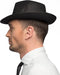 Boland - Hoed Maffia zwart Zwart - 59 - Volwassenen - Unisex - Gangsters