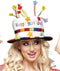 Boland - Hoed Rainbow cake 'Happy Birthday' - 58 - Volwassenen - Unisex -