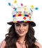 Boland - Hoed Rainbow cake 'Happy Birthday' - 58 - Volwassenen - Unisex -