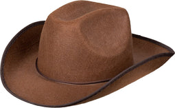Boland - Hoed Rodeo bruin Bruin - 59 - Volwassenen - Unisex - Cowboy - Indiaan