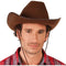 Boland - Hoed Rodeo bruin Bruin - 59 - Volwassenen - Unisex - Cowboy - Indiaan