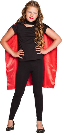 Boland - Kindercape Sundown zwart/rood - Kinderen - Vampier - Halloween - Horror - Vampier