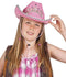 Boland - Kinderhoed Glimmer Roze - 58 - Kinderen - Vrouwen - Cowboy - Indiaan