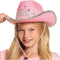 Boland - Kinderhoed Glimmer Roze - 58 - Kinderen - Vrouwen - Cowboy - Indiaan