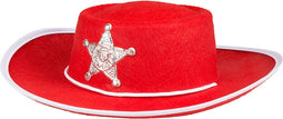 Boland - Kinderhoed Sheriff assorti - 55 - Kinderen - Jongens en meisjes - Cowboy - Indiaan