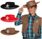 Boland - Kinderhoed Sheriff assorti - 55 - Kinderen - Jongens en meisjes - Cowboy - Indiaan