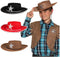 Boland - Kinderhoed Sheriff assorti - 55 - Kinderen - Jongens en meisjes - Cowboy - Indiaan